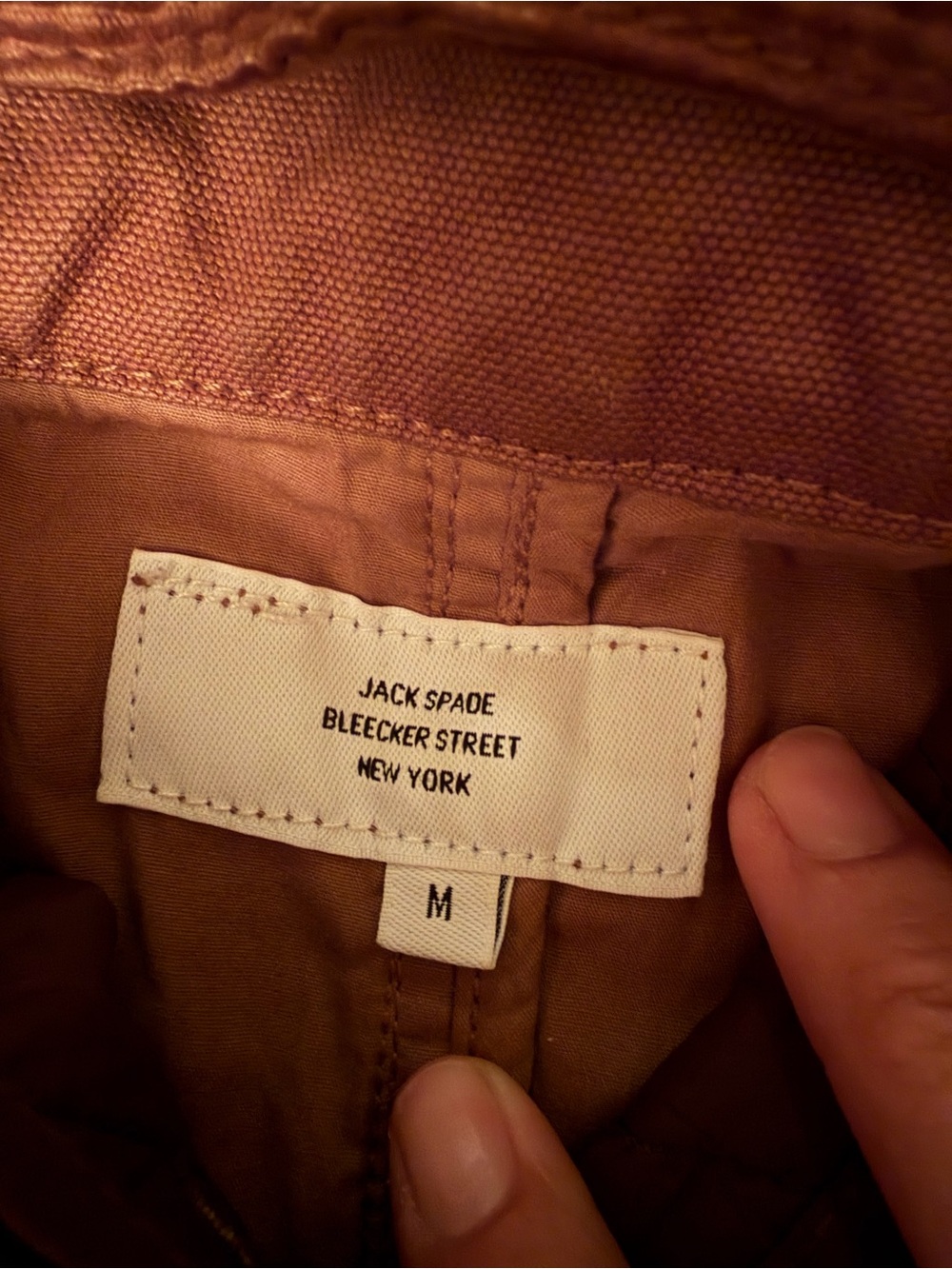 Jack Spade Brown Corduroy Field Jacket/Barn Coat - Picture 5 of 7